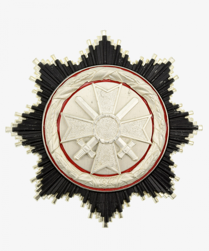 Bruststern Deutsches Kreuz in Silber